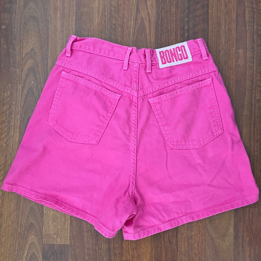 Vintage Hot Pink Bongo Shorts